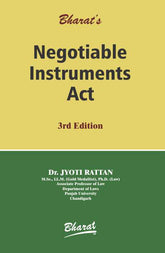 Bharat’s Negotiable Instruments Act by Dr. Jyoti Rattan
